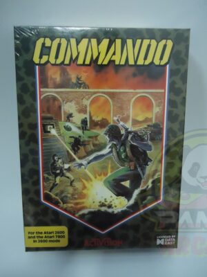 COMMANDO-ATARI VCS 2600-NTSC-BRAND NEW.