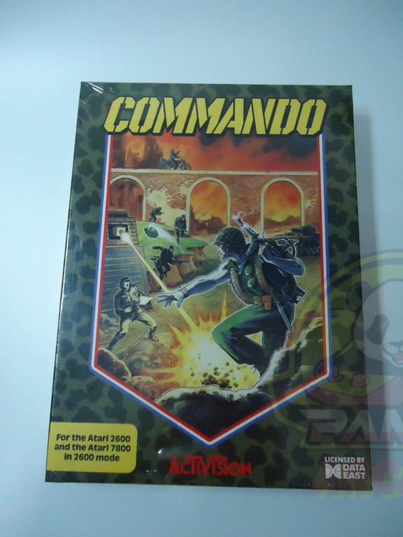COMMANDO-ATARI VCS 2600-NTSC-BRAND NEW.