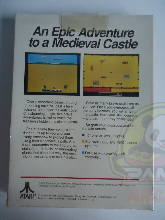 CROSSBOW-ATARI VCS 2600-NTSC-BRAND NEW.