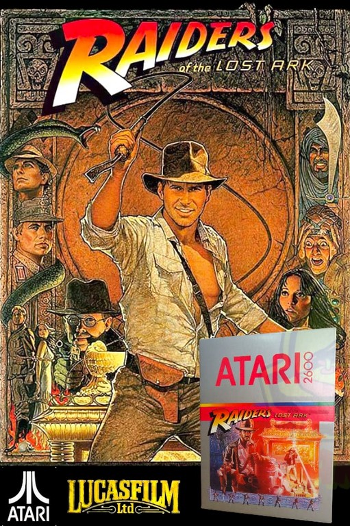 RAIDERS OF THE LOST ARK-ATARI VCS 2600-BRAND NEW-NTSC