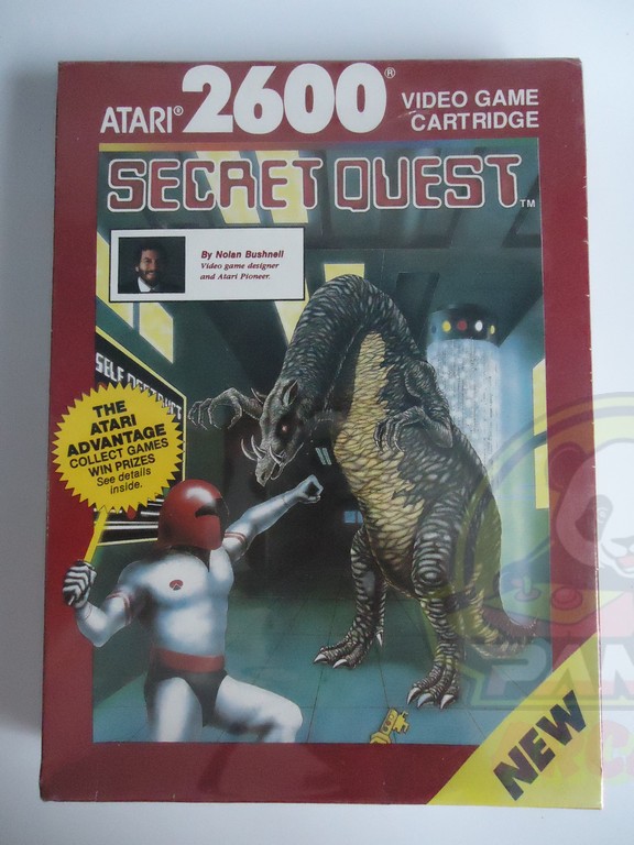 SECRET QUEST-ATARI VCS 2600-NTSC-BRAND NEW.
