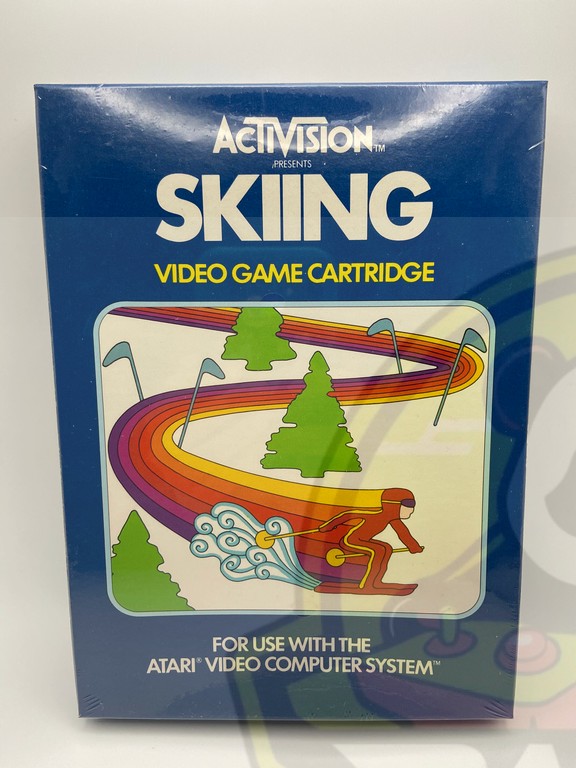 SKIING-ATARI VCS 2600-NTSC-BRAND NEW.