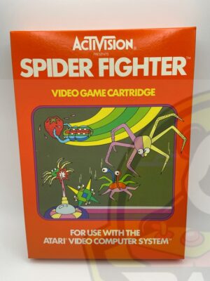 SPIDER FIGHTER-ATARI VCS 2600-NTSC-BRAND NEW.