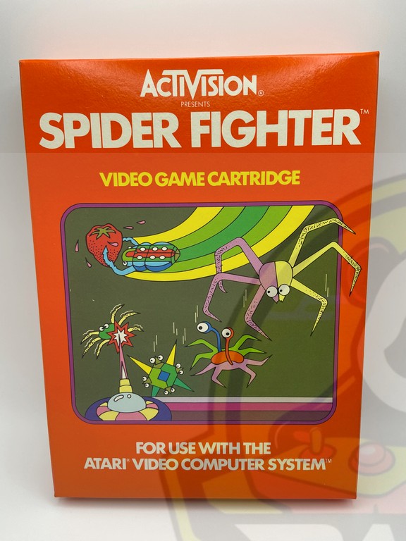 SPIDER FIGHTER-ATARI VCS 2600-NTSC-BRAND NEW.