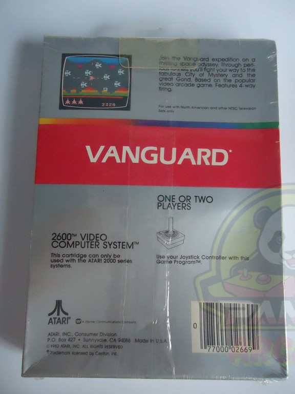 VANGUARD-ATARI VCS 2600-NTSC-BRAND NEW.