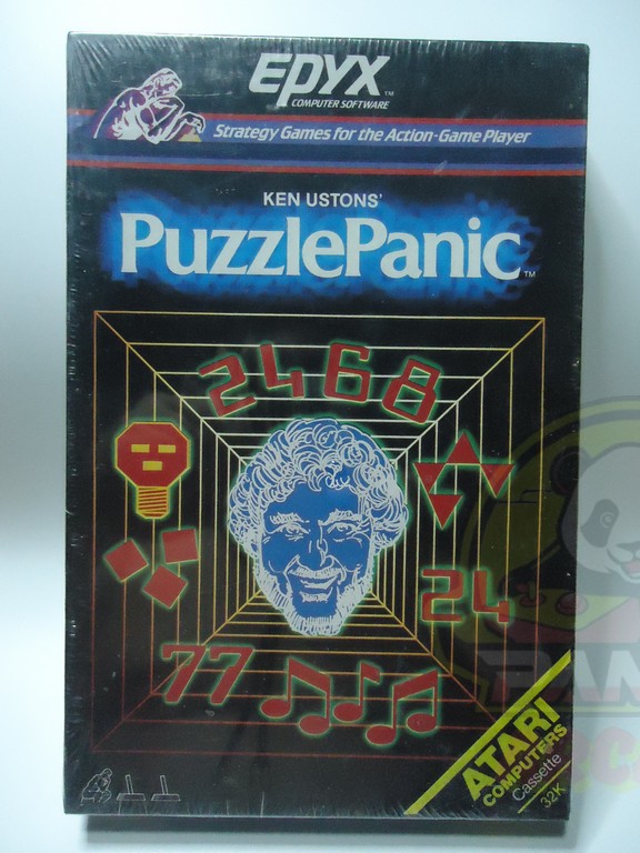 PUZZLE PANIC-ATARI 400/800/1200-NTSC-BRAND NEW.