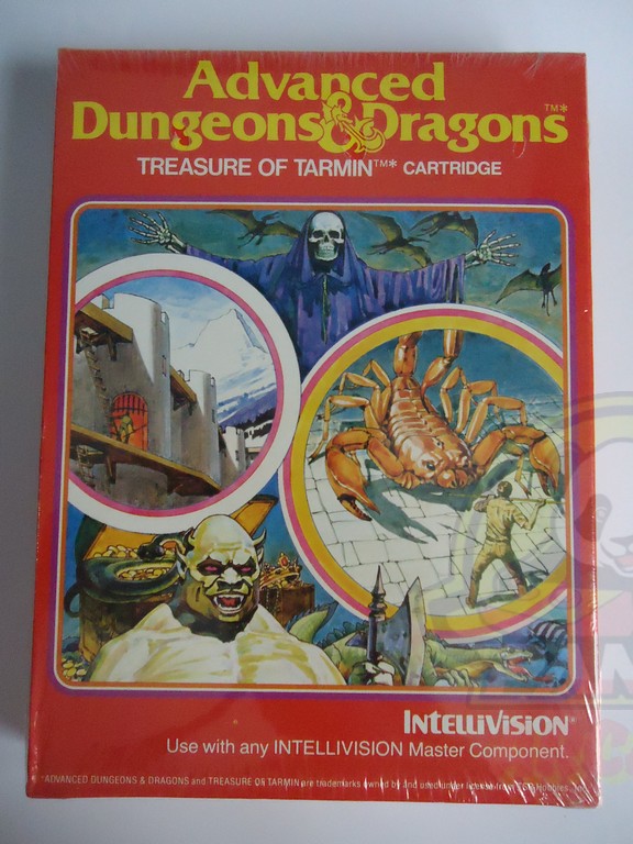 ADVANCE DUNGEONS & DRAGONS: TREASURE OF TARMIN INTELLIVISION-NTSC-BRAND NEW.