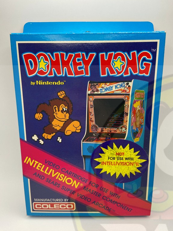 DONKEY KONG-INTELLIVISION-NTSC-BRAND NEW.