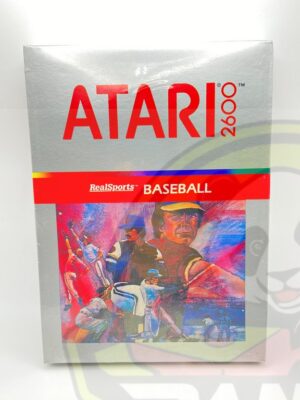 REALSPORTS BASEBALL-ATARI VCS 2600 - NTSC - BRAND NEW
