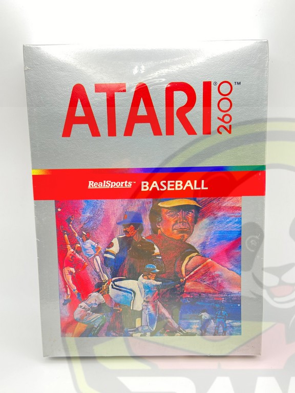 REALSPORTS BASEBALL-ATARI VCS 2600 - NTSC - BRAND NEW