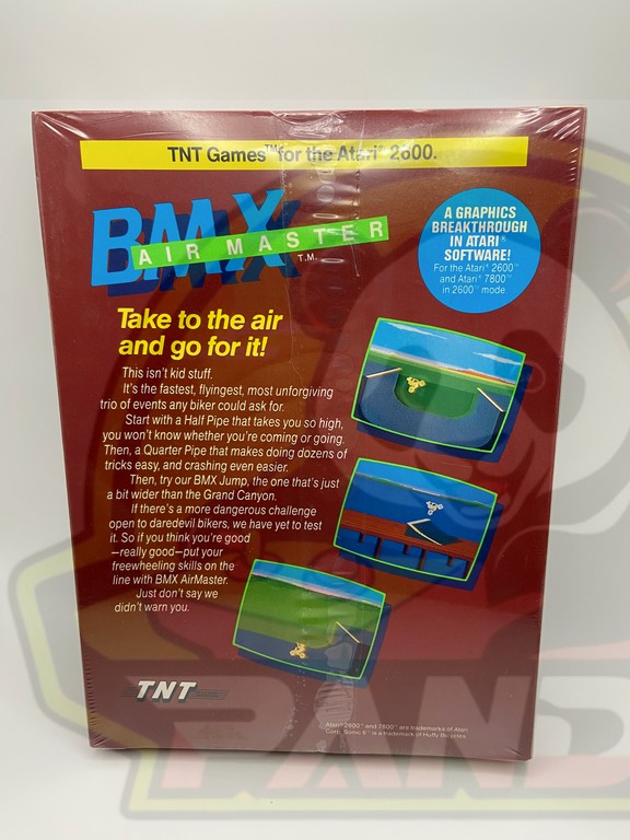 BMX AIR MASTER-ATARI VCS 2600-NTSC-BRAND NEW.