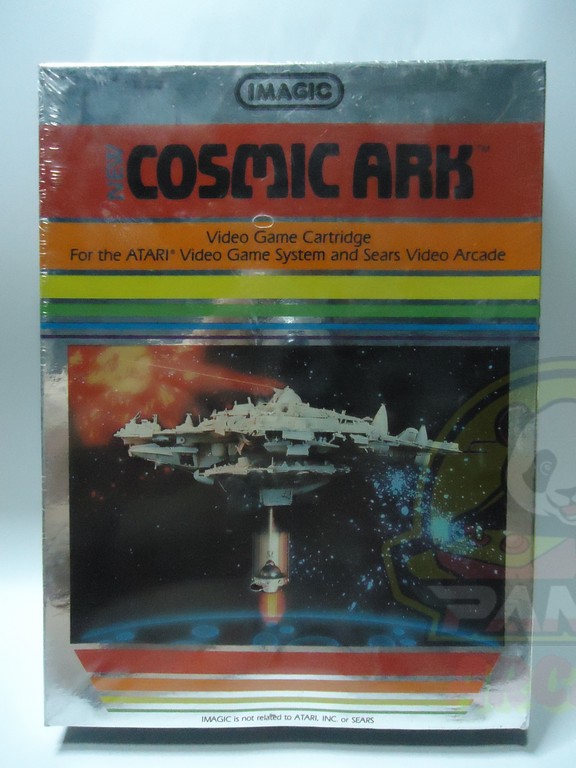 COSMIC ARK-ATARI VCS 2600-NTSC-BRAND NEW.