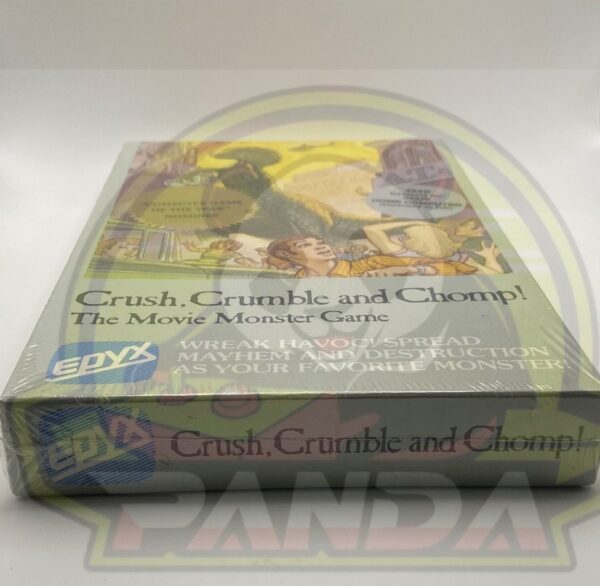 CRUSH, CRUMBLE AND CHOMP THE MOVIE MONSTER GAME-ATARI 400/800-32K -NTSC-BRAND NEW