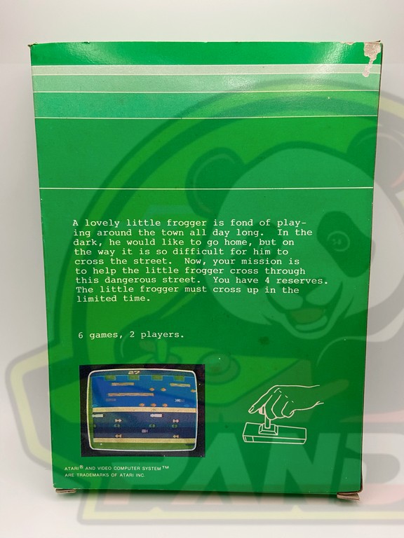 FROGGER-ATARI VCS 2600-BRAND NEW.