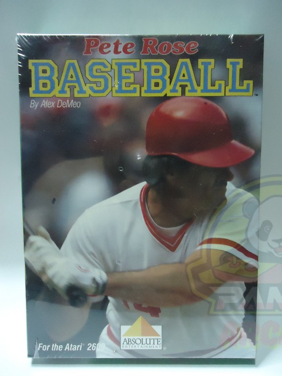 PETE ROSE BASEBALL-ATARI VCS 2600-NTSC-BRAND NEW.
