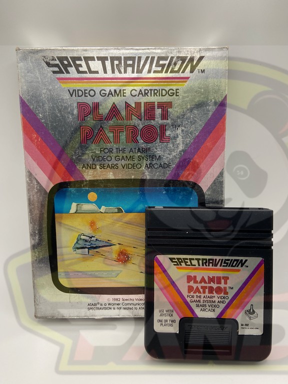 PLANET PATROL-ATARI VCS 2600-NTSC-BRAND NEW.