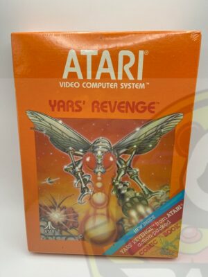 YARS' REVENGE-ATARI VCS 2600-NTSC-BRAND NEW.