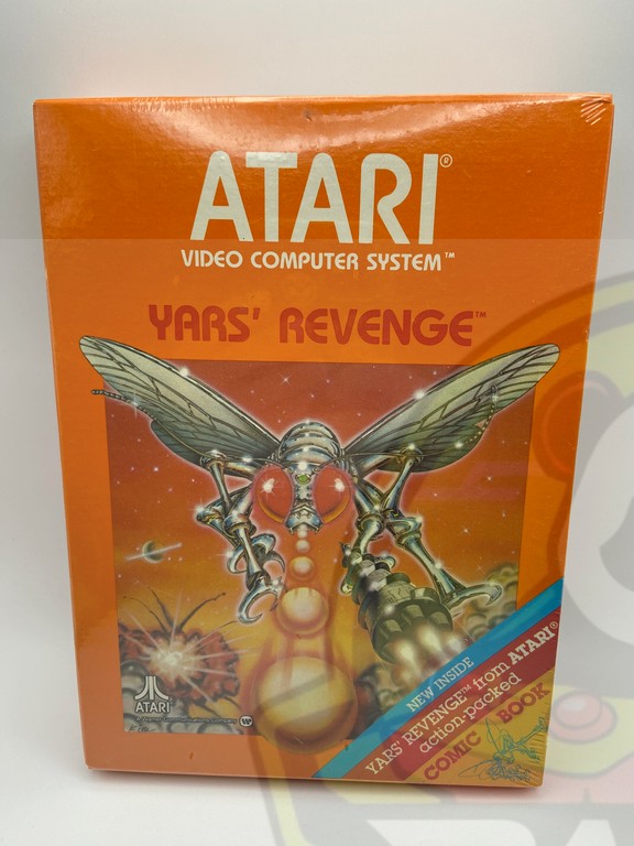 YARS' REVENGE-ATARI VCS 2600-NTSC-BRAND NEW.