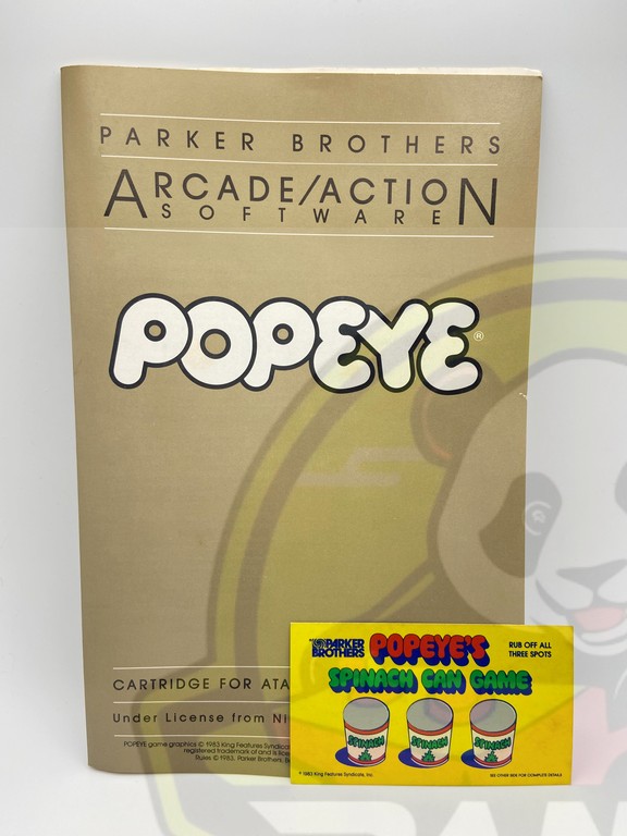 POPEYE-ATARI 400/800/1200XL-NTSC-BRAND NEW.