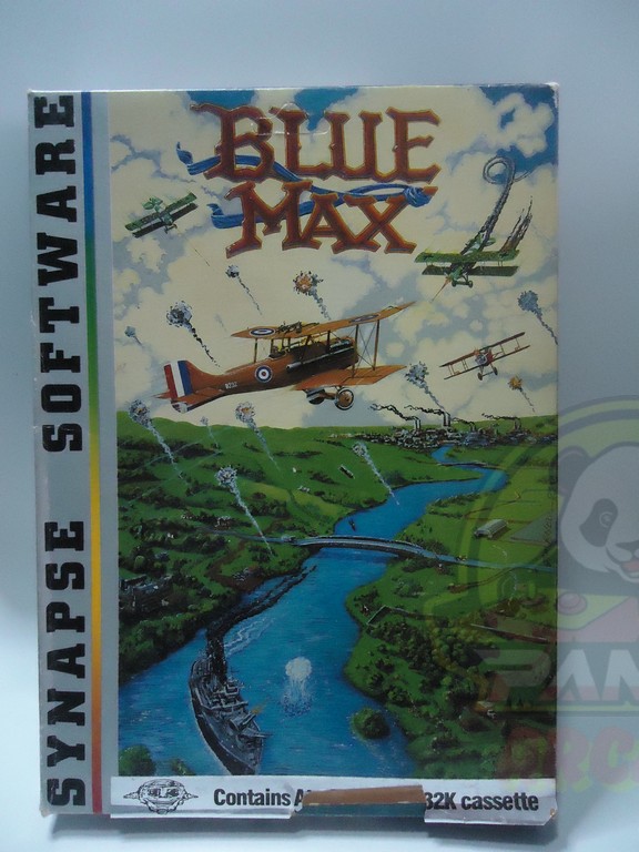 BLUE MAX-ATARI400/800-CASSETTE-NTSC-BRAND NEW.