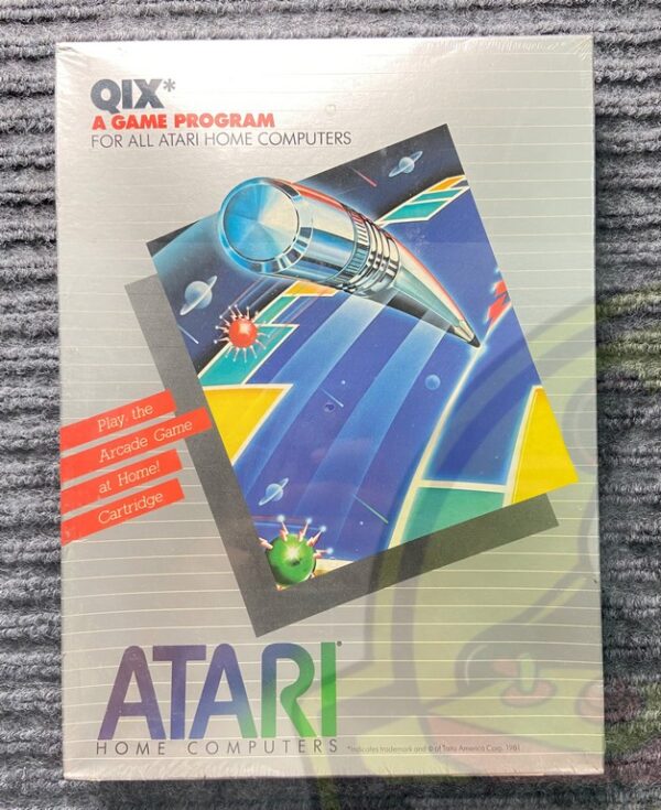 QUIX ATARI 400/800/1200-HOME COMPUTERS-NTSC-BRAND NEW.