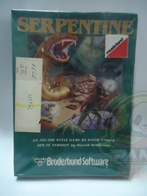 SERPENTINE-ATARI 400/800/1200XL-CARTRIDGE-NTSC-BRAND NEW.