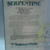 SERPENTINE-ATARI 400/800/1200XL-CARTRIDGE-NTSC-BRAND NEW.