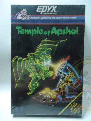 TEMPLE OF APSHAI-ATARI 400/800- DISK 32K-NTSC-BRAND NEW.