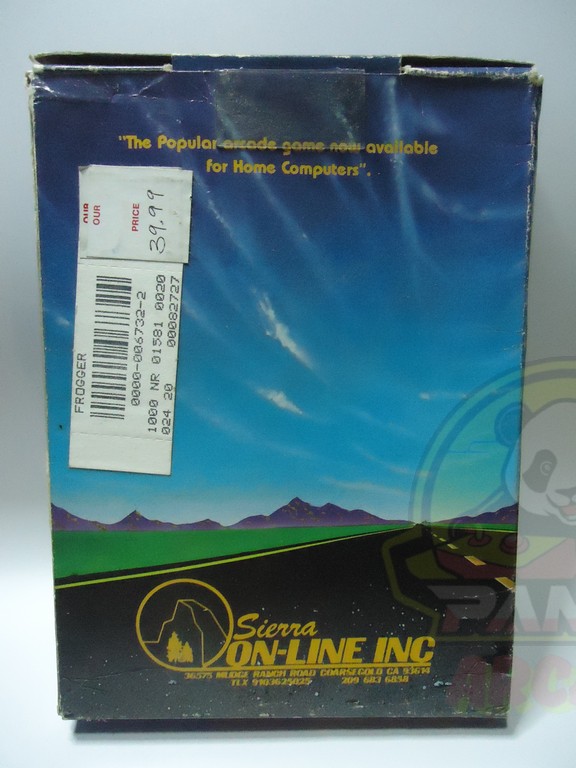 FROGGER- ATARI400/800/1200-NTSC-BRAND NEW.