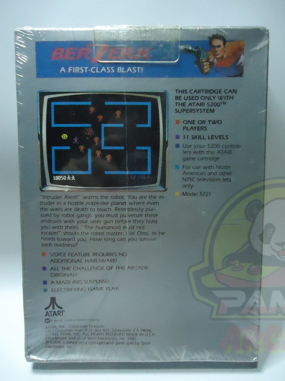 BERZEK-ATARI 5200 THE SUPERSYSTEM-NTSC-BRAND NEW.