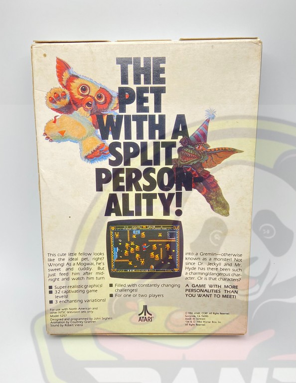 GREMLINS-ATARI 5200 THE SUPERSYSTEM- NTSC - BRAND NEW.