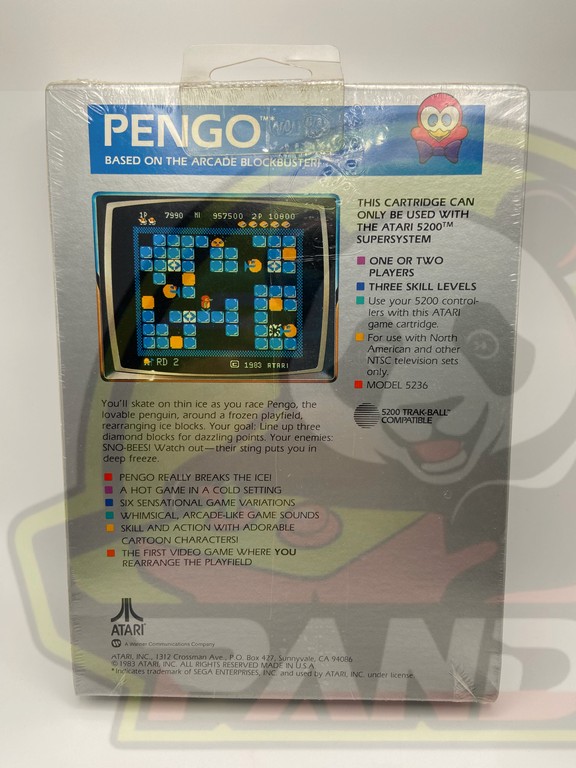 PENGO-ATARI 5200-NTSC-BRAND NEW.