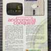 ANDROMEDA CONQUEST-APPLE II-DISKETTE 48K-NTSC-BRAND NEW.