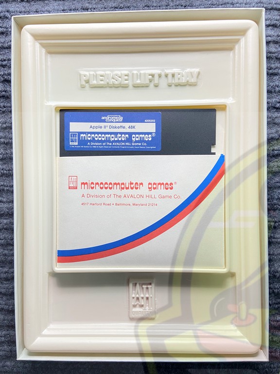 ANDROMEDA CONQUEST-APPLE II-DISKETTE 48K-NTSC-BRAND NEW.