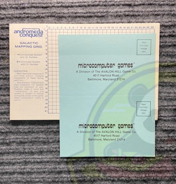 ANDROMEDA CONQUEST-APPLE II-DISKETTE 48K-NTSC-BRAND NEW.