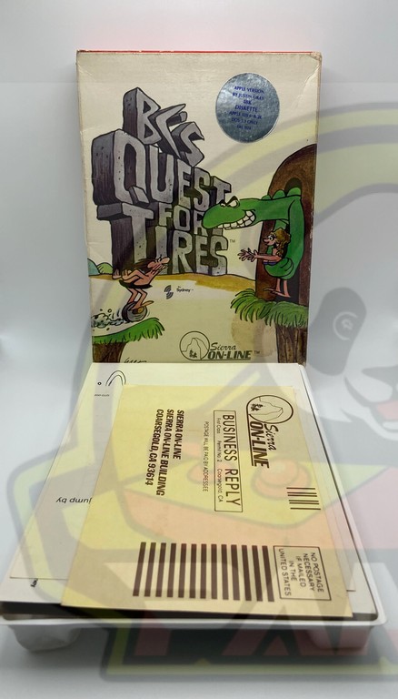 B.C.S QUEST FOR TIRES-APPLEII-NTSC-BRAND NEW.