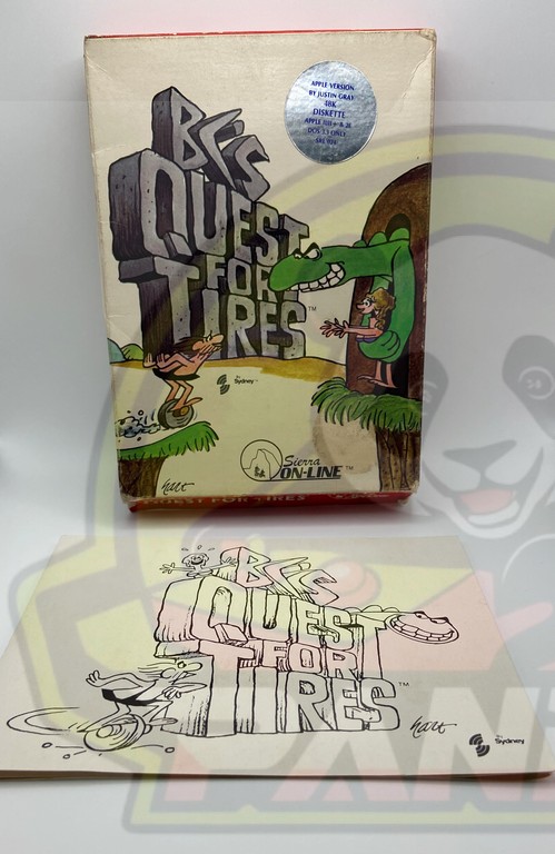 B.C.S QUEST FOR TIRES-APPLEII-NTSC-BRAND NEW.