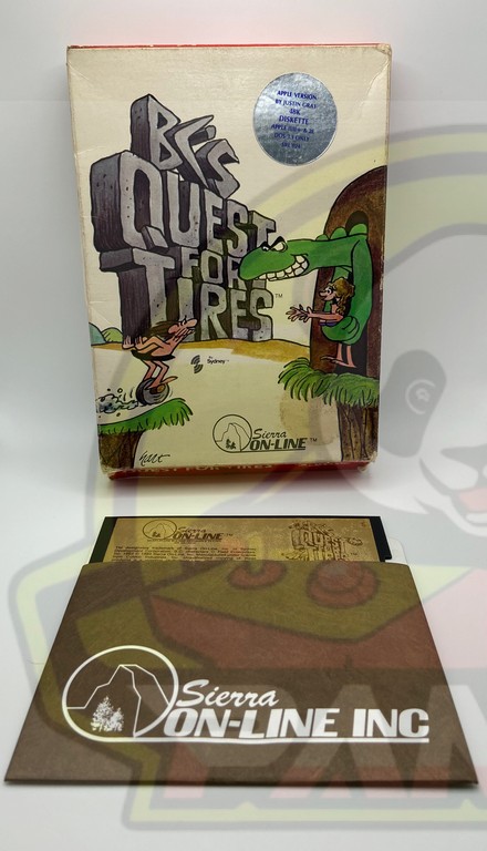 B.C.S QUEST FOR TIRES-APPLEII-NTSC-BRAND NEW.