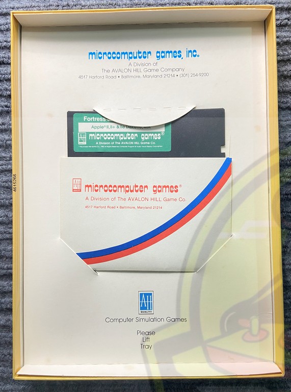 FORTRESS OF THE WITCH KING-APPLE II/II+/IIe/IIc-NTSC-BRAND NEW.