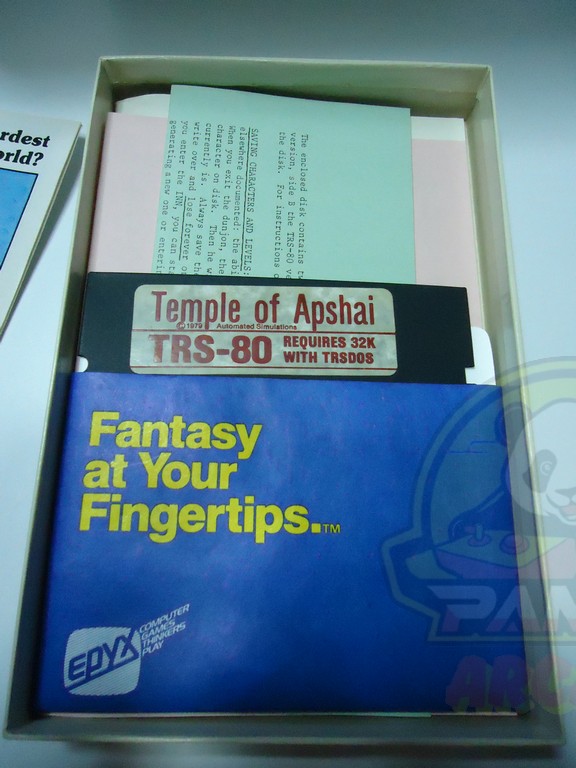 DUJONQUEST TEMPLE OF APSHAI- DISKETTE FOR APPLE-NTSC-BRAND NEW.