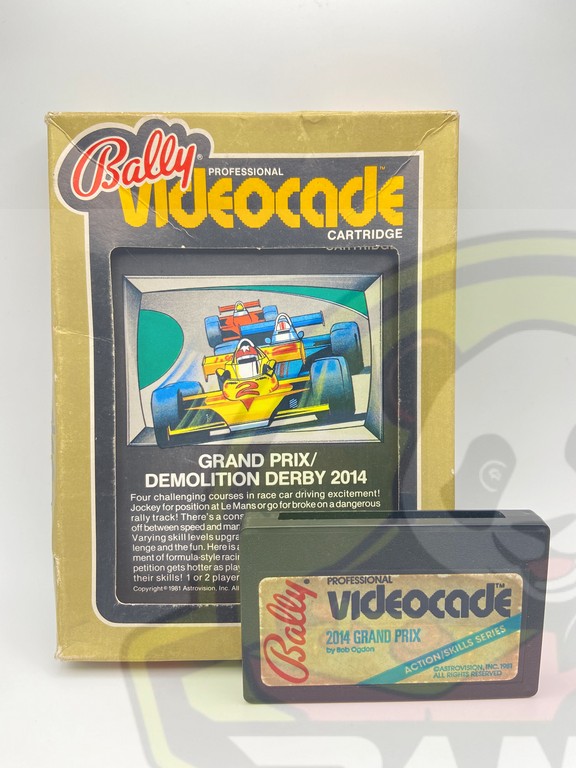 GRAND PRIX-BALLY ASTROCADE-NTSC-BRAND NEW.