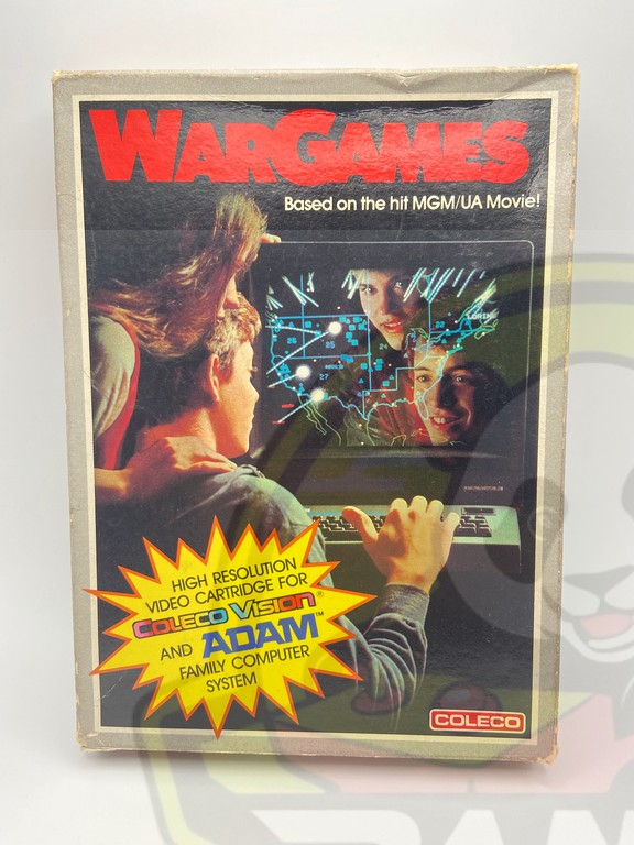 WAR GAMES-COLECOVISION-CARTRIDGE-NTSC-BRAND NEW.