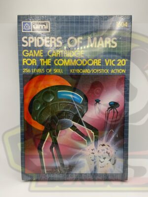 SPIDERS OF MARS-COMMODORE VIC 20-NTSC-BRAND NEW