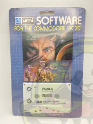 VICALC-COMMODORE VIC-20-CASSETTE-NTSC-BRAND NEW.
