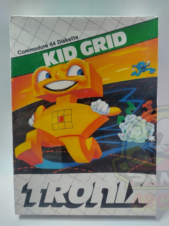 KID GRID-TRONIX-COMMODORE 64 DISKETTE-NTSC-BRAND NEW