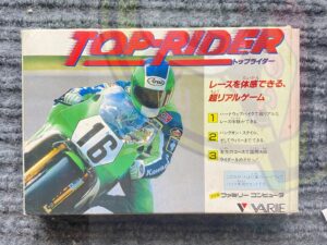 TOP RIDER-FAMICOM-FAMILY COMPUTER FC-NINTENDO- JAPAN VER-NTSC-BRAND NEW