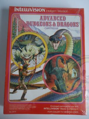 ADVANCE DUNGEONS & DRAGONS-INTELLIVISION-NTSC-BRAND NEW.
