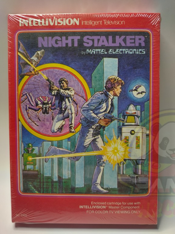 NIGHT STALKER-MATTEL INTELLIVISION-NTSC-BRAND NEW.