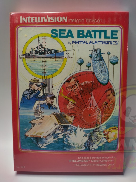 SEA BATTLE-MATTEL INTELLIVISION-NTSC- BRAND NEW.