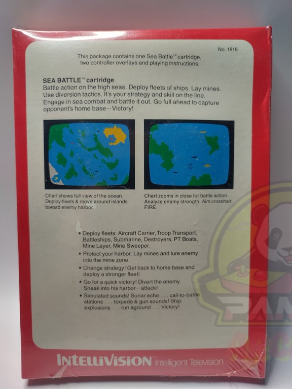 SEA BATTLE-MATTEL INTELLIVISION-NTSC- BRAND NEW.
